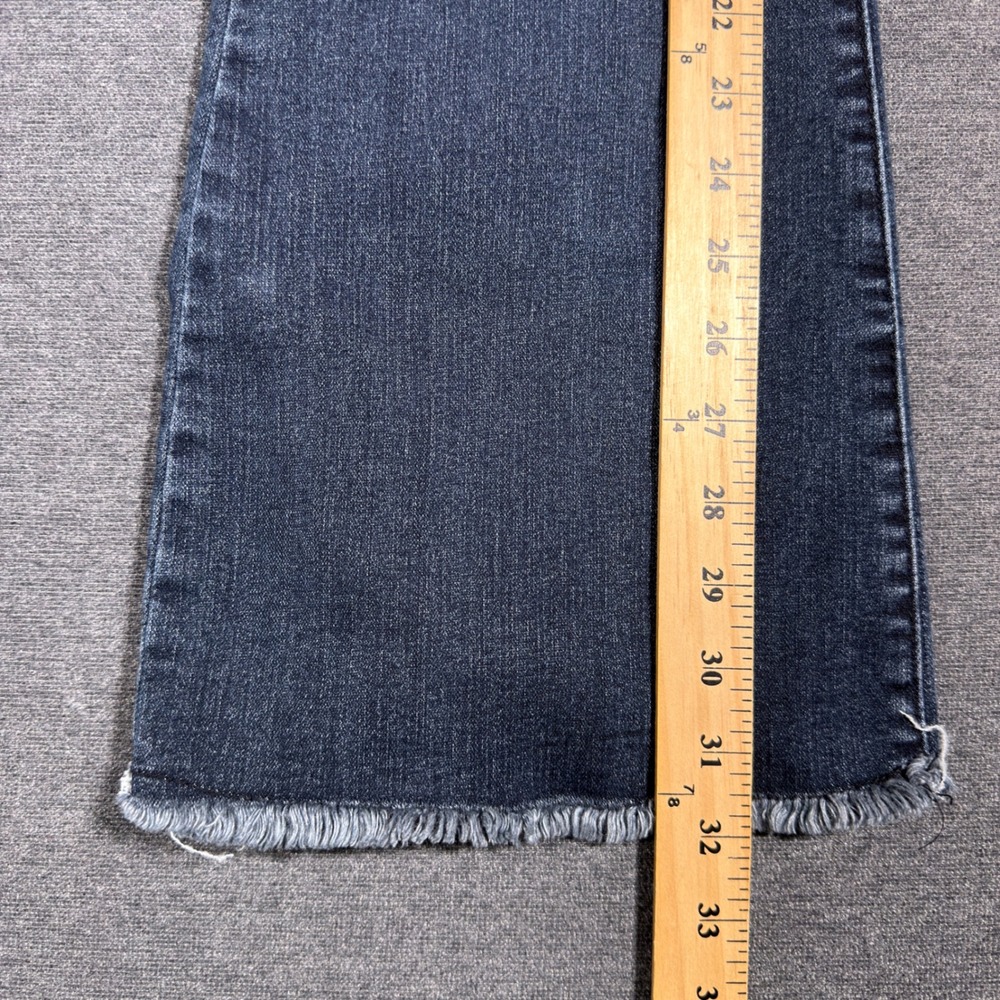 Democracy Jeans Womens 2 Blue Ab Solution Flare Bootcut Mid Rise Stretch Denim - Picture 7 of 9